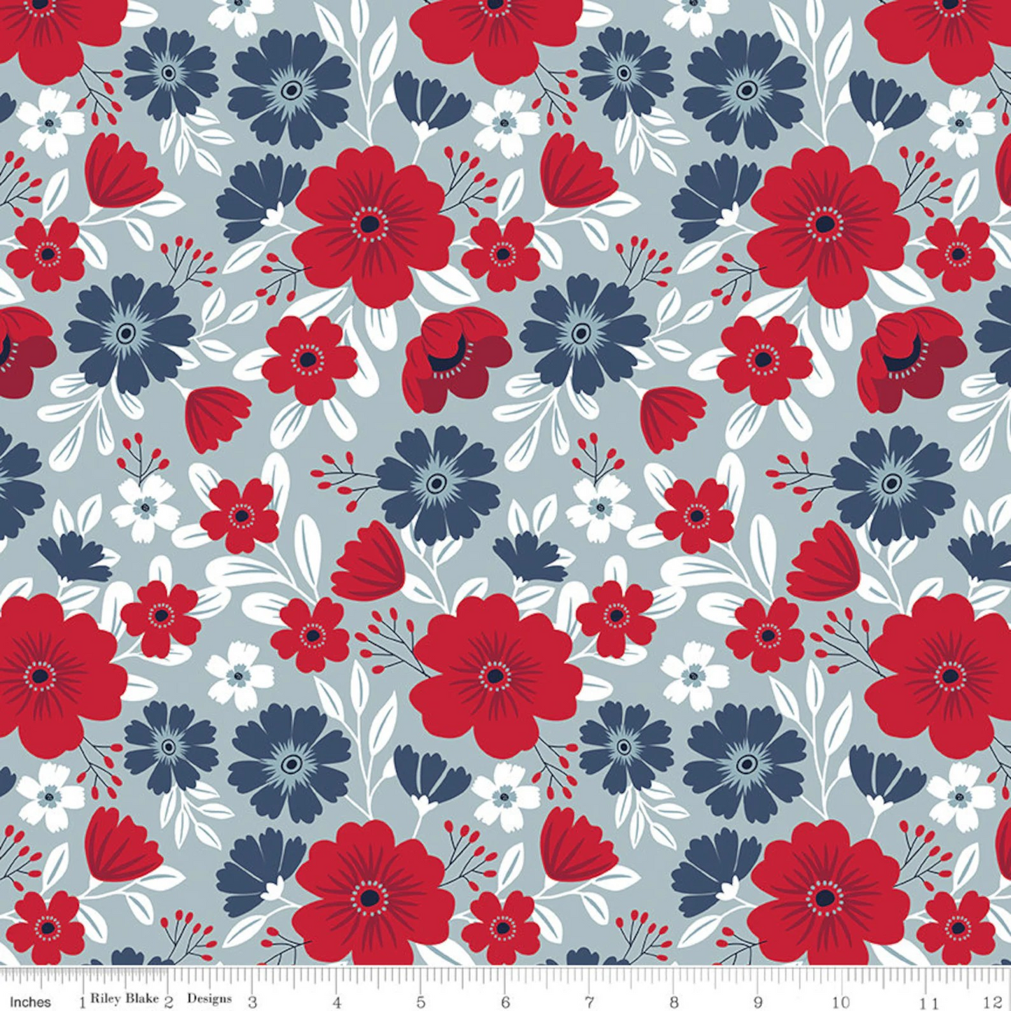 American Beauty C14440 Storm Main Dani Mogstad for Riley Blake Fabrics-- Sold by the yard (Copy) (Copy)