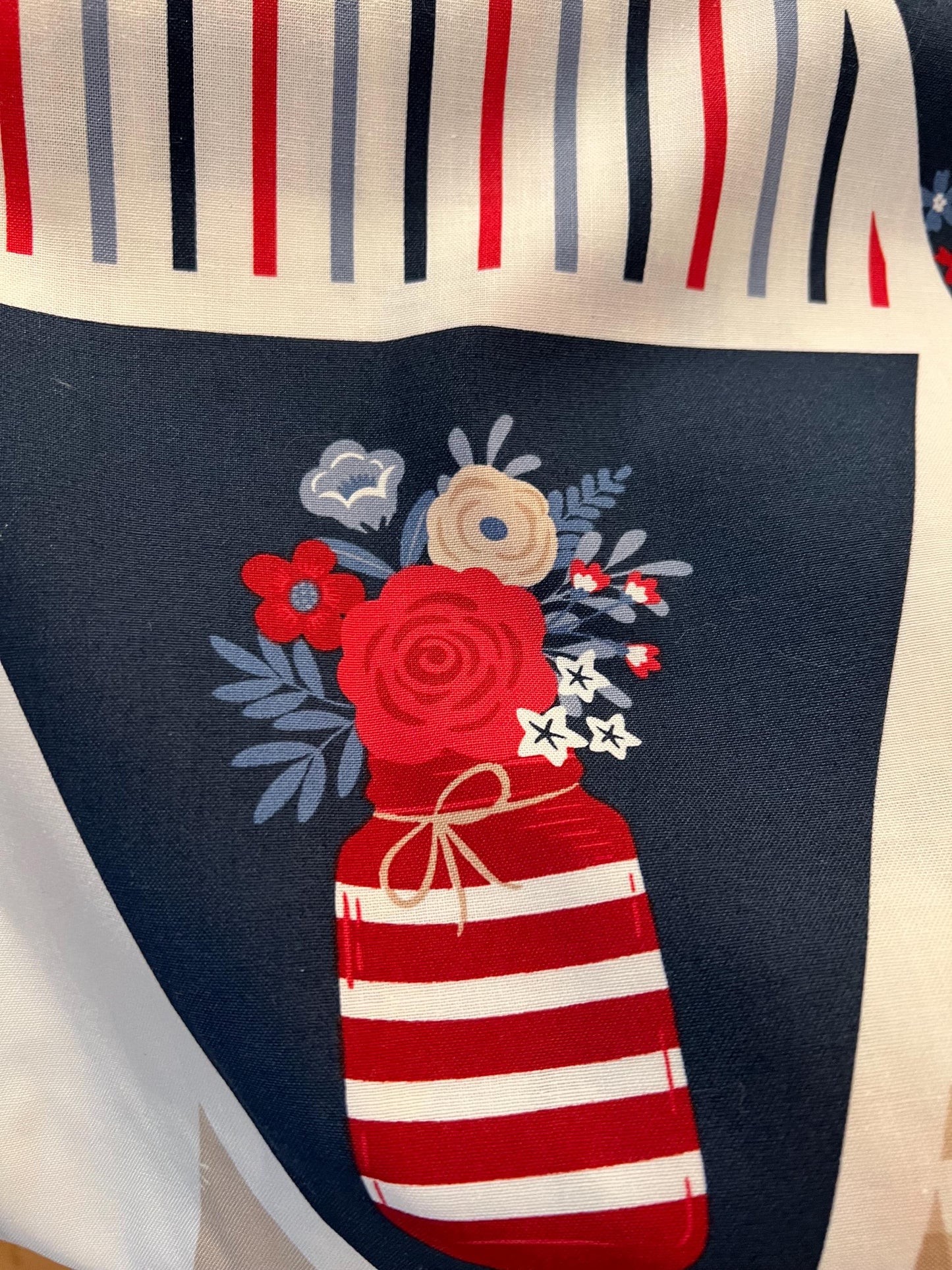 Red, White and True Banner Panel Riley Blake Designs- 36"x43.5", Digitally Printed - 100 percent cotton … Sold by the Yard!