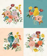 Wing melody P15918 panel 44 inches 100% cotton Riley Blake Designs