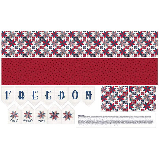 Mantel Runner of the Month &amp; More by Tara Reed sold by yard panel