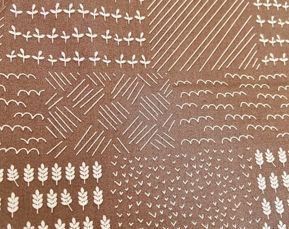 Country Life Field Crops Soil - Riley Blake Designs - Quilting - 100% Cotton Fabric. Sold by the yard only! Blender Fabric