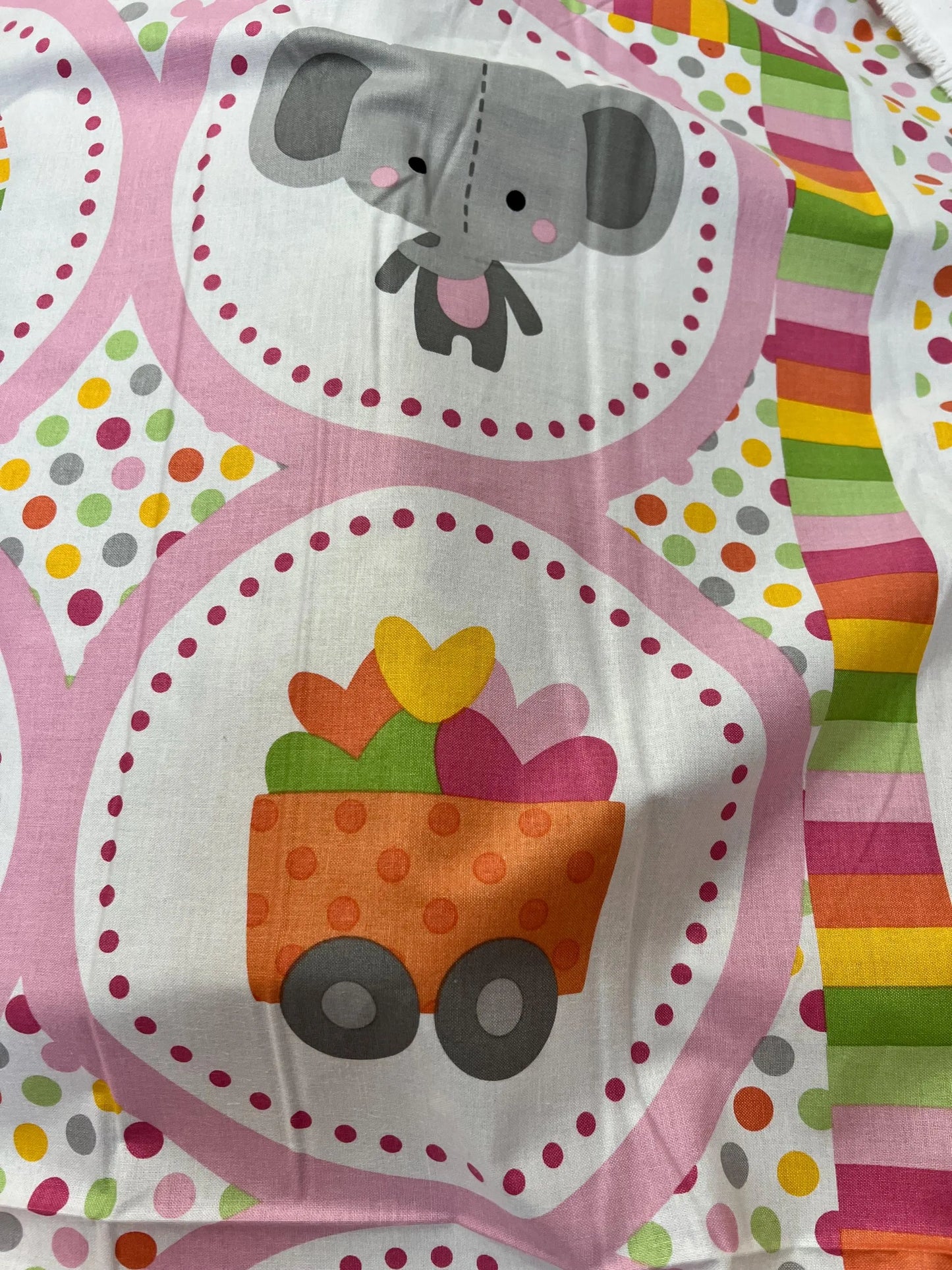 Bundle of Joy Girls Riley Blake Panel -  100% Cotton Fabric.      Sold by the yard only!