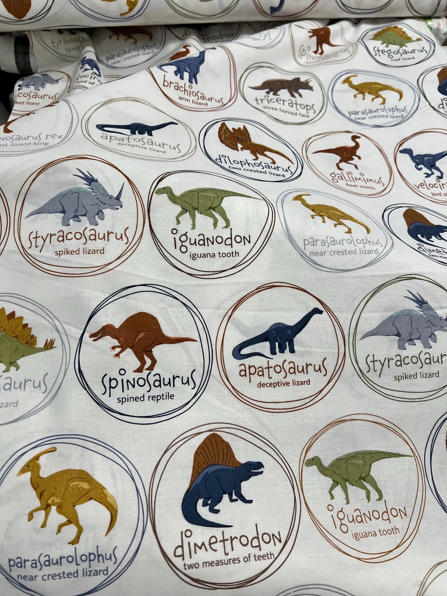 Cretaceous Main Cream Riley Blake Designs  Sold by the yard only! Blender Fabric