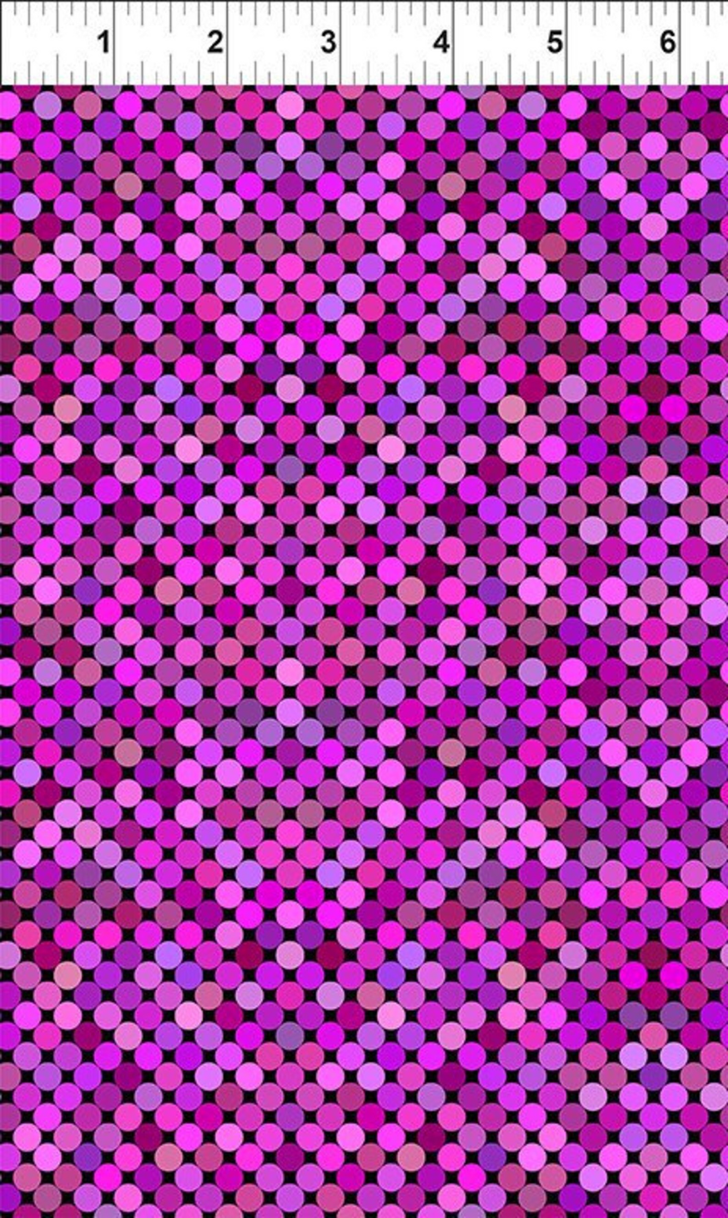 Colorful - Dots - Magenta #6COL9 Sold by the yard Blender Fabric (Copy)