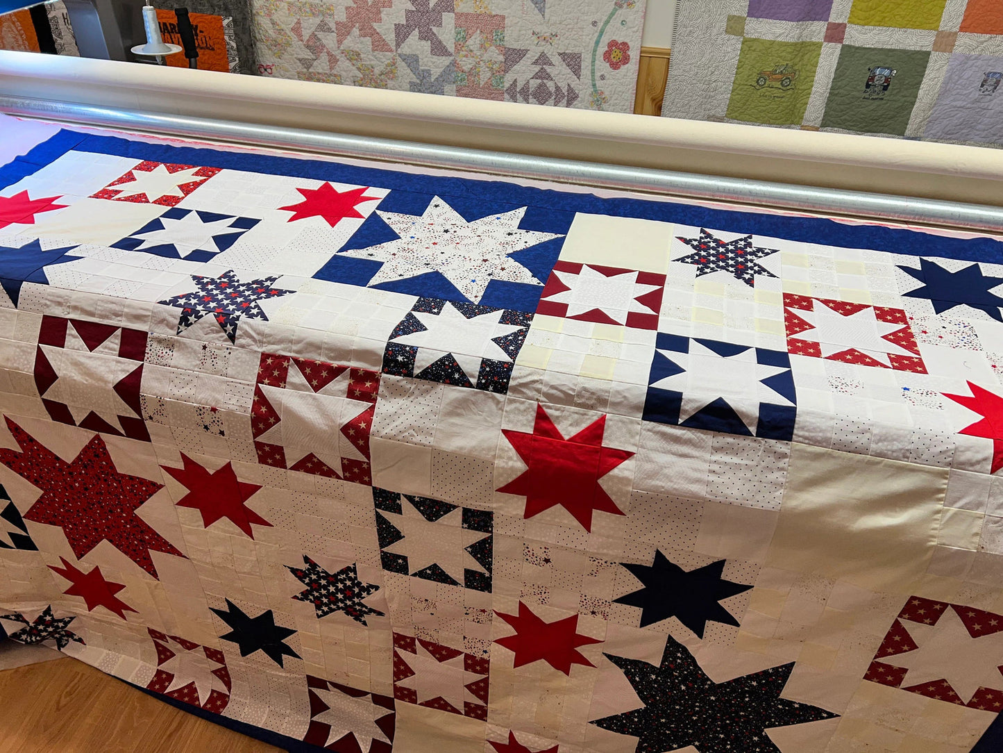 Longarm Quilting Services - $5 deposit - Edge to Edge quilting 0.018 cents per