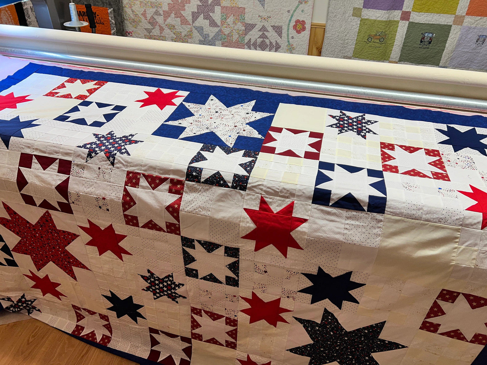 Longarm Quilting Services - $5 deposit - Edge to Edge quilting 0.018 cents per