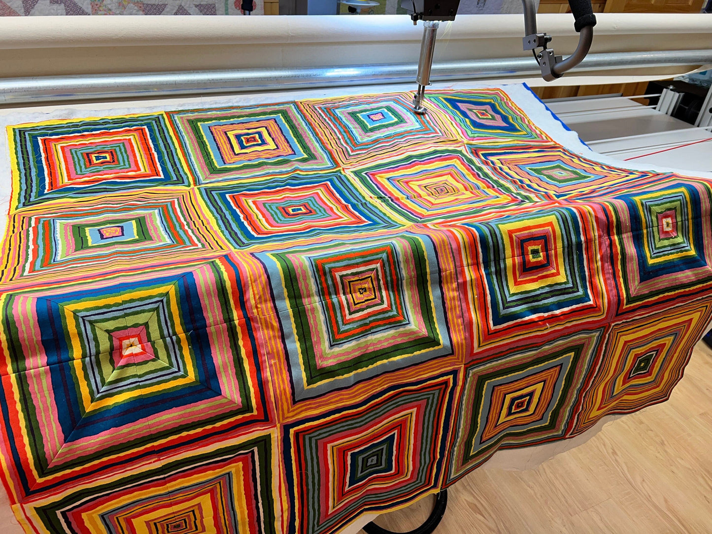 Longarm Quilting Services - $5 deposit - Edge to Edge quilting 0.018 cents per