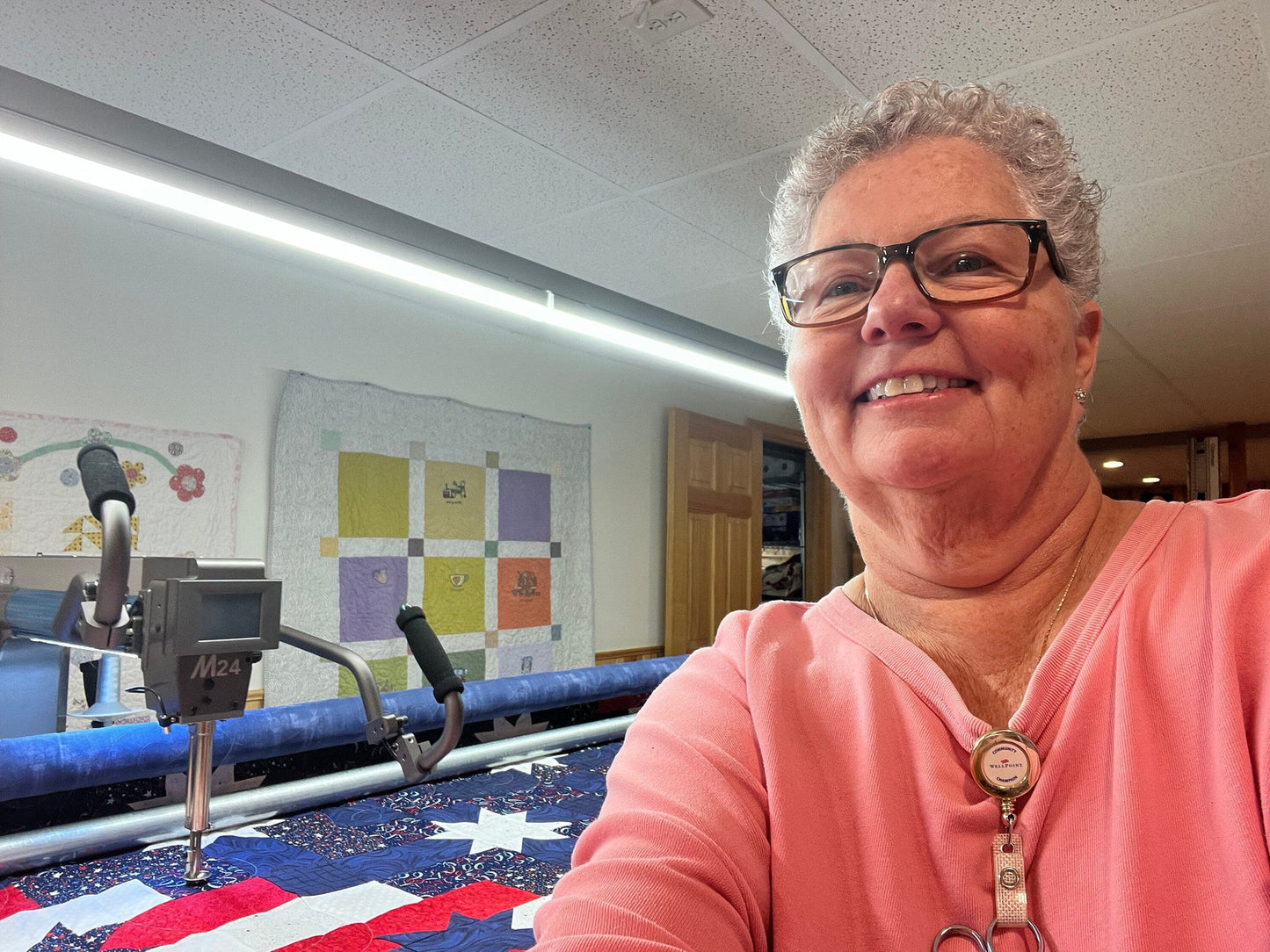 Longarm Quilting Services - $5 deposit - Edge to Edge quilting 0.018 cents per