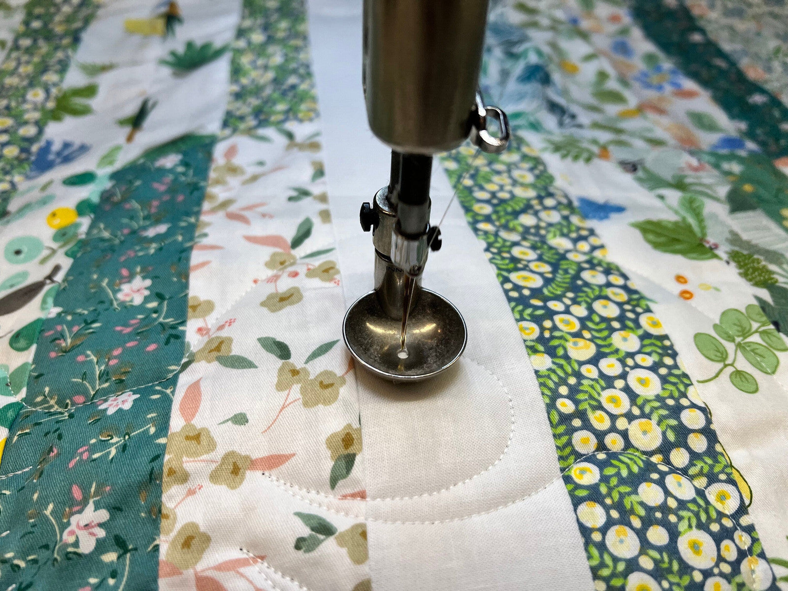 Longarm Quilting Services - $5 deposit - Edge to Edge quilting 0.018 cents per