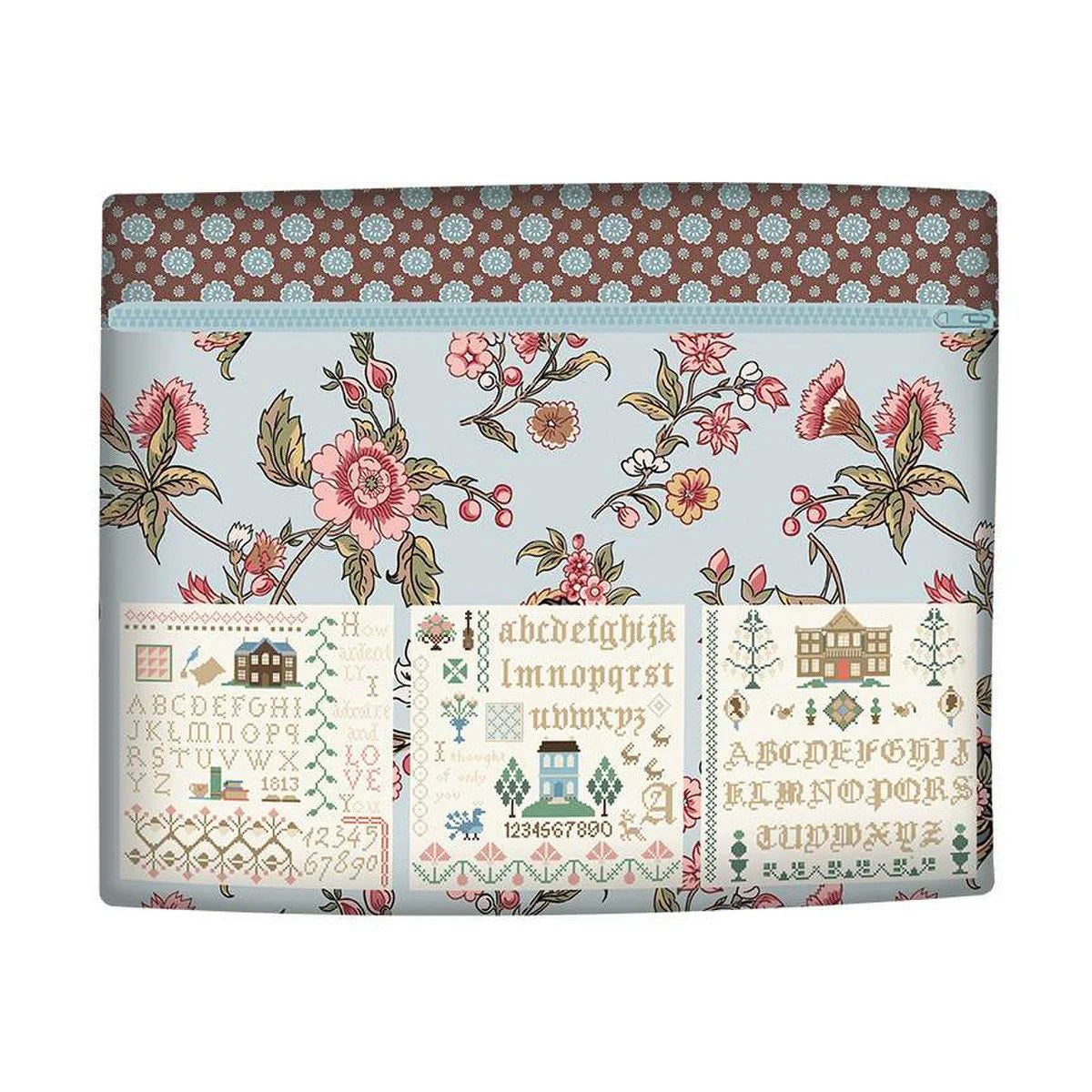 Pride & Prejudice Home Décor Zipper Bags and Quilt Labels Panel size is 56" x